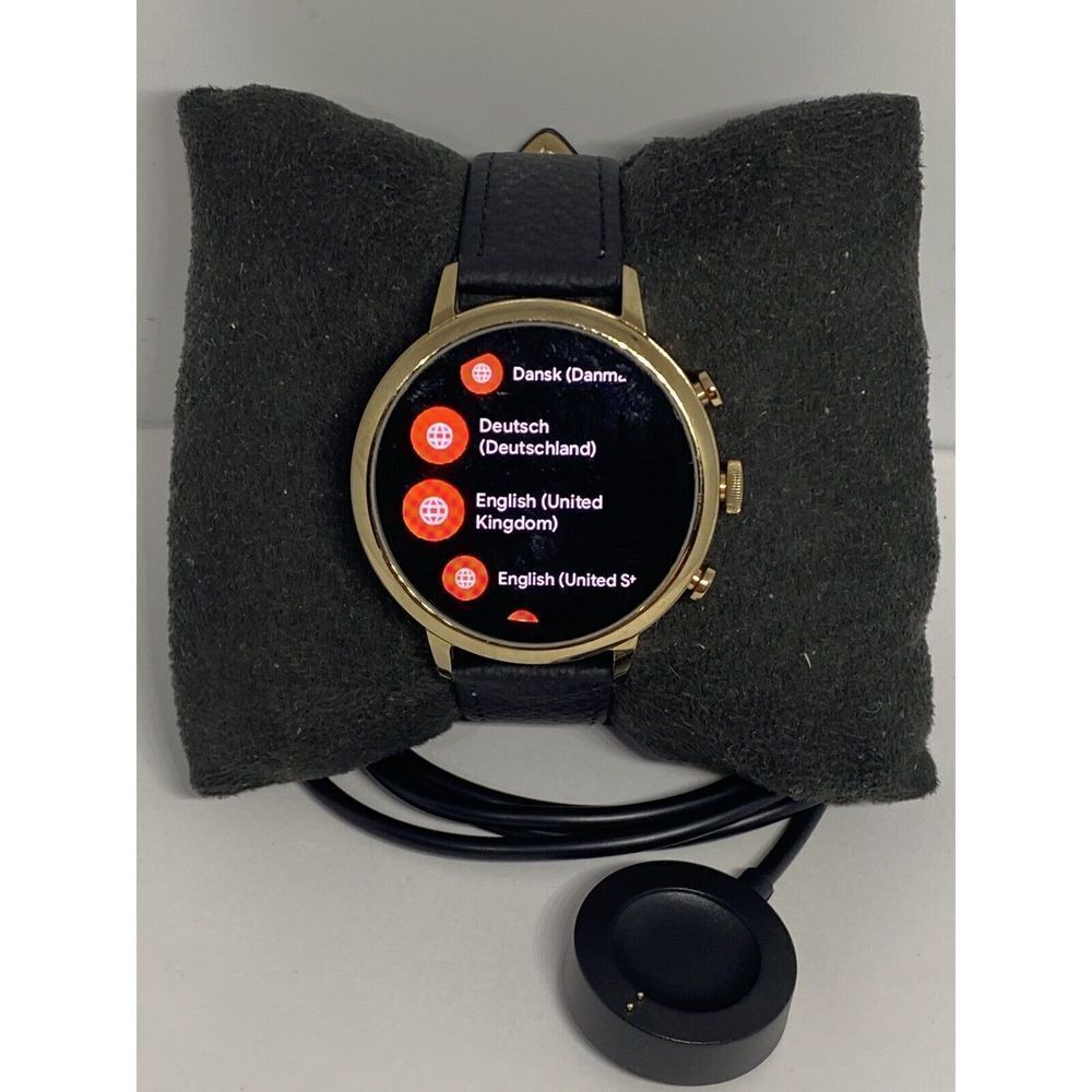 Fossil Gen 4 Authentic Digital Dial Smart Watch Custom Band FTW6020 AB619